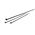 RS PRO Cable Tie, Saddle Mounting, 238.2mm x 7.1 mm, Natural Nylon, Pk-100