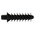 RS PRO Cable Tie, Fitting Plug, Black Nylon, Pk-100