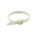 RS PRO Cable Tie, 255mm x 9 mm, Natural Nylon, Pk-100