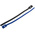 RS PRO Cable Tie, Hook and Loop, 325mm x 25 mm, Blue Nylon