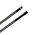 RS PRO Cable Tie, Ladder Single Lock, 225mm x 7 mm, Black 316 Stainless Steel, Pk-100