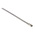HellermannTyton Cable Tie, Roller Ball, 127mm x 4.6 mm, Metallic 316 Stainless Steel, Pk-100