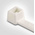 HellermannTyton Cable Tie, 100mm x 2.5 mm, White Polyamide 6.6 (PA66), Pk-100