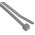 HellermannTyton Cable Tie, 100mm x 2.5 mm, White Polyamide 6.6 (PA66), Pk-100