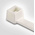 HellermannTyton Cable Tie, 200mm x 4.6 mm, White Polyamide 6.6 (PA66), Pk-100