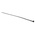 HellermannTyton Cable Tie, Inside Serrated, 300mm x 4.7 mm, Black Polyamide 6.6 (PA66), Pk-100