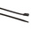 HellermannTyton Cable Tie, 535mm x 9 mm, Black Polyamide 6.6 (PA66), Pk-100