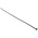 HellermannTyton Cable Tie, 270mm x 4.6 mm, Black Polyamide 6.6 (PA66), Pk-100