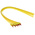 HellermannTyton Cable Tie, Releasable, 750mm x 13 mm, Yellow Polyamide 6.6 (PA66), Pk-5