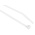 Thomas & Betts Cable Ties, 186mm x 4.9 mm, Natural Nylon, Pk-1000