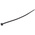 HellermannTyton Cable Tie, 100mm x 2.5 mm, Black Polyamide 6.6 (PA66), Pk-200