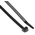 Legrand Cable Tie, 180mm x 4.6 mm, Black Nylon, Pk-100