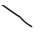 HellermannTyton Cable Tie, 100mm x 2.5 mm, Black Polyamide 6.6 (PA66), Pk-100