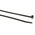 HellermannTyton Cable Tie, 390mm x 4.6 mm, Black Polyamide 6.6 (PA66), Pk-100