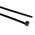 HellermannTyton Cable Tie, 445mm x 4.6 mm, Black Polyamide 6.6 (PA66), Pk-100