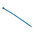 HellermannTyton Cable Tie, High Chemical Resistance, 201mm x 4.7 mm, Blue ETFE, Pk-100