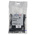 HellermannTyton Cable Tie, Inside Serrated, 150mm x 4.6 mm, Black Polyamide 6.6 (PA66), Pk-100