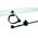 HellermannTyton Cable Tie, Inside Serrated, 202mm x 4.6 mm, Black Polyamide 6.6 (PA66), Pk-500