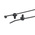 HellermannTyton Cable Tie, Inside Serrated, 202mm x 4.6 mm, Black Polyamide 6.6 (PA66), Pk-500
