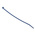 HellermannTyton Cable Tie, 150mm x 3.5 mm, Blue Metal Detectable, Pk-100
