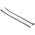 HellermannTyton Cable Tie, 200mm x 4.6 mm, Blue Metal Detectable, Pk-100