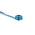 HellermannTyton Cable Tie, 390mm x 4.6 mm, Blue Metal Detectable, Pk-100