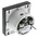 HOBUT Analogue Panel Ammeter 0/5/10A Direct Connected AC, 72mm x 72mm Moving Iron