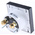 HOBUT PD72SD Analogue Panel Ammeter 0/10/20A Direct Connected AC, 72mm x 72mm Moving Iron
