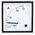 HOBUT D72SD Analogue Panel Ammeter 0/150A For 150/5A CT AC, 72mm x 72mm Moving Iron