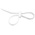 HellermannTyton Cable Tie, Inside Serrated, 145mm x 4.7 mm, Natural Polyamide 6.6 (PA66), Pk-100