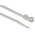 HellermannTyton Cable Tie, Inside Serrated, 215mm x 4.7 mm, Natural Polyamide 6.6 (PA66), Pk-100
