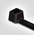 HellermannTyton Cable Tie, 330mm x 2.8 mm, Black Polyamide 6.6 (PA66)
