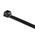 HellermannTyton Cable Ties, 270mm x 4.6 mm, Black Polyamide 6.6 (PA66), Pk-500pack