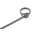 HellermannTyton Cable Tie, Releasable, 150mm x 3.3 mm, White Polyamide 6.6 (PA66), Pk-100pack