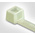 HellermannTyton Cable Tie, Inside Serrated, 205mm x 2.5 mm, Natural Polyamide 6.6 (PA66), Pk-100