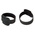 Thomas & Betts Cable Ties, Hook and Loop, 228.6mm x 19.05 mm, Black Nylon, Pk-10