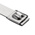 HellermannTyton Cable Tie, Roller Ball, 521mm x 12.3 mm, Metallic 316 Stainless Steel, Pk-50