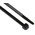 Legrand Cable Tie, 360mm x 3.5 mm, Black Nylon, Pk-100