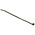 HellermannTyton Cable Tie, Standard, 387mm x 7.6 mm, Black Polyamide 6.6 (PA66), Pk-100