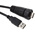 RS PRO USB 2.0 Cable, Male USB A to Male USB A Cable, 2m