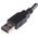 RS PRO USB 2.0 Cable, Male USB A to Female USB A Cable, 200mm