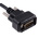 RS PRO Male 9 Pin D-sub Unterminated Serial Cable, 2m PVC