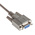 RS PRO Male 9 Pin D-sub to Female 9 Pin D-sub Serial Cable, 2m PVC