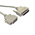 RS PRO Male 25 Pin D-sub to Male Centronics Parallel Cable, 10m, Grey Sheath
