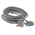 RS PRO Male 25 Pin D-sub to Female 25 Pin D-sub Serial Cable, 10m PVC