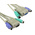 RS PRO Male PS/2 x 2; VGA to Female; Male PS/2 x 2; SVGA KVM Cable