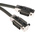 RS PRO Female; Male GPIB to Female; Male GPIB Parallel Cable, 1m, Grey Sheath