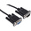 StarTech.com Male 9 Pin D-sub to Female 9 Pin D-sub Serial Cable, 1m PVC