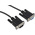 StarTech.com Female 9 Pin D-sub to Male 9 Pin D-sub Serial Cable, 2m PVC
