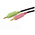 StarTech.com Male 3.5mm Stereo Jack x 2; DVI-D Dual Link; USB A to Male 3.5mm Stereo Jack x 2; DVI-D Dual Link; USB B